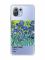 Чохол з потовщеними кутами на Xiaomi Mi 11 Lite :: Іриси (принт 75)