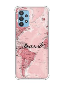 Чохол з потовщеними кутами на Samsung Galaxy A32 :: Карта (принт 319)