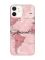 Чохол з рожевими боками на Apple iPhone 12 / 12 Pro (6.1) :: Карта (принт 319)