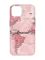 Чохол з рожевими боками на  Apple iPhone 14 :: Карта (принт 319)