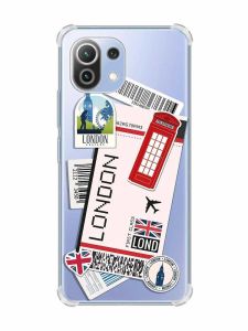 Чохол з потовщеними кутами на Xiaomi Mi 11 Lite :: Подорожі. Лондон (принт 326)