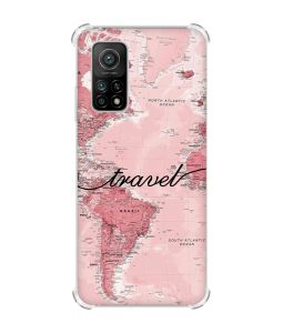 Чохол з потовщеними кутами для Xiaomi Mi 10T/Mi 10T Pro :: Карта (принт 319)