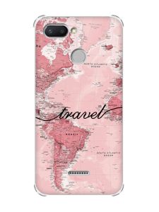 Чохол із потовщеними кутами для Xiaomi Redmi 6 :: Карта (принт 319)