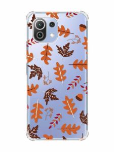 Чохол з потовщеними кутами на Xiaomi Mi 11 Lite :: Осінь (принт 107)