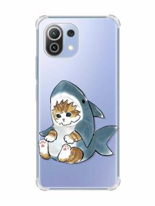 Чохол з потовщеними кутами на Xiaomi Mi 11 Lite :: Кошеня (принт 120)