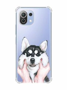 Чохол з потовщеними кутами на Xiaomi Mi 11 Lite :: Мордочка (принт 121)