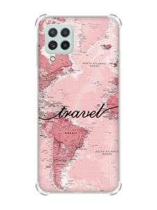 Чохол з потовщеними кутами на Samsung Galaxy M32/A22/M22 4G :: Карта (принт 319)