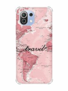 Чохол з потовщеними кутами на Xiaomi Mi 11 Lite :: Карта (принт 319)