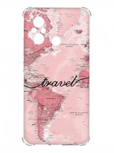 Чохол з потовщеними кутами на Xiaomi Redmi 12C :: Карта (принт 319)