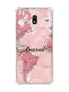 Чохол з потовщеними кутами на Xiaomi Redmi 8A :: Карта (принт 319)