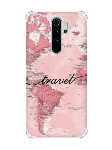 Чохол з потовщеними кутами на Xiaomi Redmi Note 8 Pro :: Карта (принт 319)