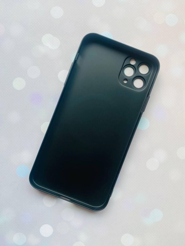 Ультратонкий чохол MagSafe на iPhone 11 Pro Max із додатковим захистом камер :: Чорний