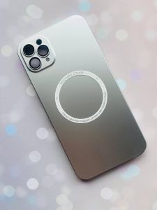 Ультратонкий чохол MagSafe на iPhone 11 Pro Max із додатковим захистом камер :: Срібний