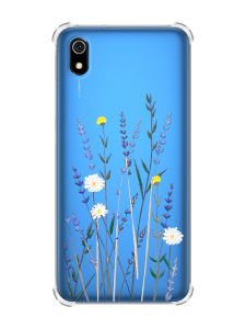 Чохол з потовщеними кутами для Xiaomi Redmi 7A :: Польові квіти (принт 270)