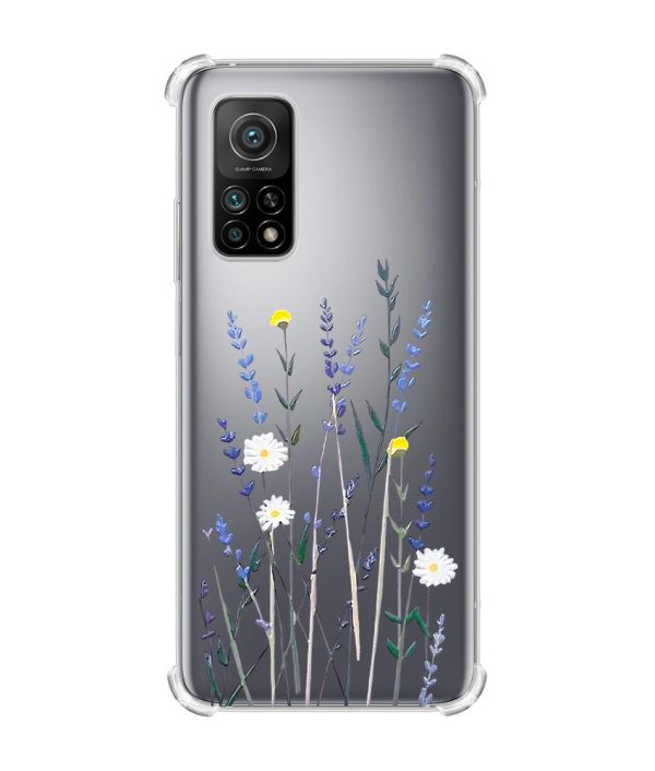 Чохол з потовщеними кутами для Xiaomi Mi 10T/Mi 10T Pro :: Польові квіти (принт 270)