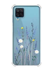 Чохол з потовщеними кутами на Samsung A12 4G :: Польові квіти (принт 270)