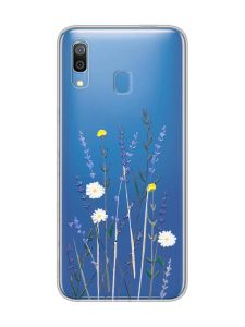 Прозорий чохол для Samsung Galaxy A30 (2019)/A20 (2019) :: Польові квіти (принт 270)