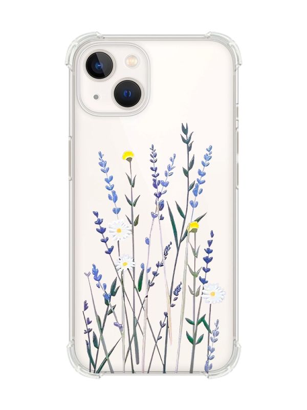 Чохол із потовщеними кутами на iPhone 14 Plus :: Польові квіти (принт 270)