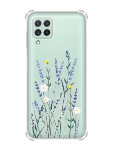 Чохол із потовщеними кутами на Samsung Galaxy A22 5G / A22s 5G :: Польові квіти (принт 270)