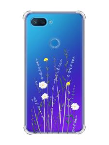 Чохол із потовщеними кутами на Xiaomi Mi 8 Lite :: Польові квіти (принт 270)
