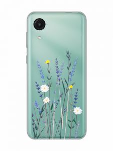 Прозорий чохол на Samsung Galaxy A03 Core / A032 :: Польові квіти (принт 270)