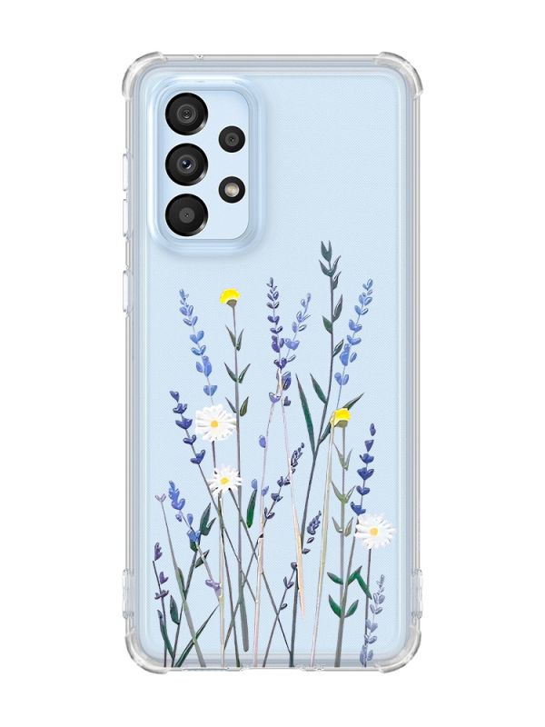 Чохол з потовщеними кутами на Samsung Galaxy A33 5G :: Польові квіти (принт 270)