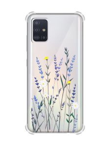 Чохол з потовщеними кутами на Samsung Galaxy A71/A715 :: Польові квіти (принт 270)
