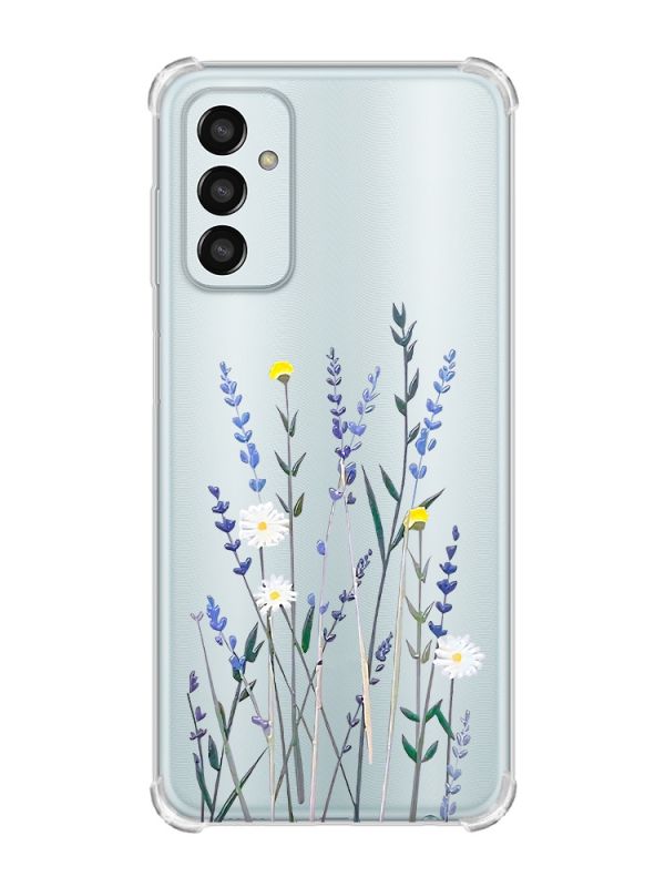 Чохол із потовщеними кутами на Samsung Galaxy M13 4G :: Польові квіти (принт 270)