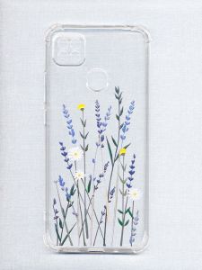 Чохол з потовщеними кутами на Xiaomi Redmi 9C/10A :: Польові квіти (принт 270)