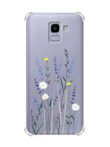 Чохол із потовщеними кутами на Samsung Galaxy J6 (2018) J600F :: Польові квіти (принт 270)