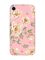 Матовий рожевий чохол на Apple iPhone XR :: Квіти пастельні (принт 277)