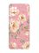 Матовий рожевий чохол на Samsung Galaxy A12 :: Квіти пастельні (принт 277)