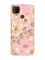 Матовий рожевий чохол на Xiaomi Redmi 9C/10A :: Квіти пастельні (принт 277)