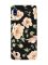 Матовий чорний чохол на Samsung Galaxy A10 (2019) A105 :: Квіти пастельні (принт 277)