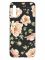 Матовий чорний чохол на Samsung Galaxy A13 4G :: Квіти пастельні (принт 277)