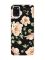 Матовий чорний чохол на Samsung Galaxy A31 :: Квіти пастельні (принт 277)