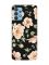 Матовий чорний чохол на Samsung Galaxy A32 :: Квіти пастельні (принт 277)