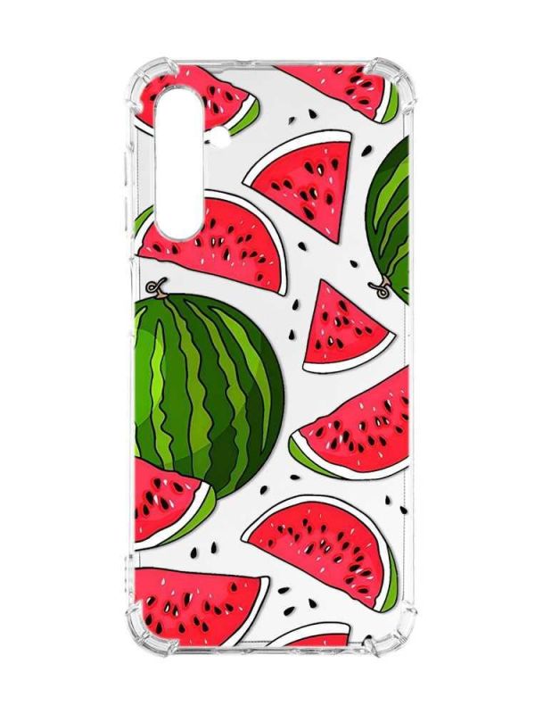 Чохол з потовщеними кутами на Samsung Galaxy A24 (A245) 4G :: Кавуни (принт 341)