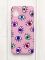 Матовий рожевий чохол на Samsung Galaxy A04E/A042 :: Різнокольорові очі (принт 336)