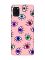 Матовий рожевий чохол на Samsung Galaxy A31 :: Різнокольорові очі (принт 336)