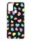 Матовий чорний чохол на Samsung Galaxy M30s/M21 :: Різнокольорові сердечка (принт 335)