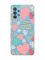Прозорий чохол на Samsung Galaxy A32 :: Різнокольорові сердечка (принт 334)