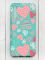 Матовий бірюзовий чохол на Samsung Galaxy A50 (2019) A505/A30s :: Різнокольорові сердечка (принт 334)