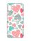 Прозорий чохол на Samsung Galaxy A04e/A042 :: Різнокольорові сердечка (принт 334)