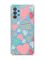 Чохол з потовщеними кутами на Samsung Galaxy A32 :: Різнокольорові сердечка (принт 334)