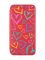 Чохол-книжка з малюнком для Samsung Galaxy A14 5G Червоний :: Різнокольорові сердечка (принт 332)