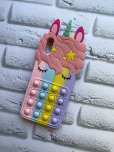 Чохол Попіт Антистрес Поп-Іт Pop It для Xiaomi Redmi 9А Одноріг Єдиноріг