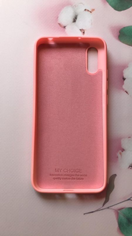 Силіконовий чохол Silicone Case для Xiaomi Redmi 9А Рожевий
