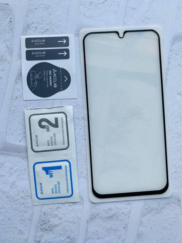 Захисне скло 3D для Samsung Galaxy M34 5G (Чорне)