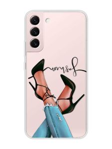 Прозорий чохол на Samsung Galaxy S22 :: Ніжки (принт 60)